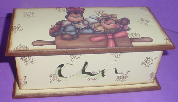 Porta Chá em Mdf-Joaninha